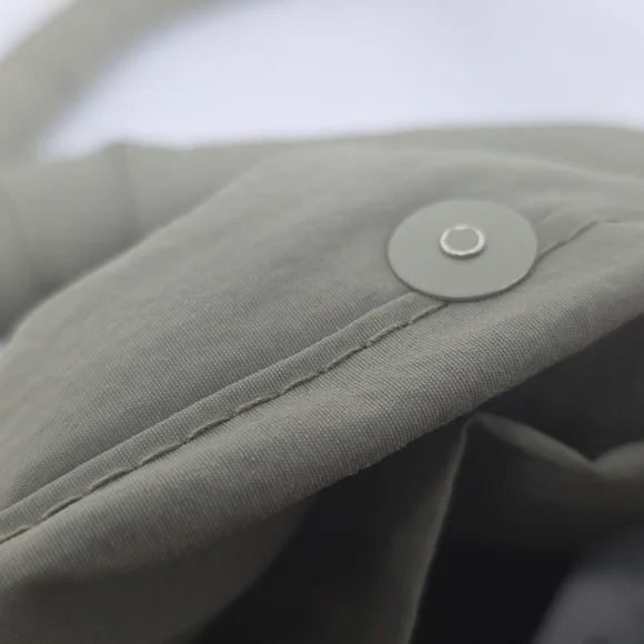 Knot-Accent Olive Green Women’s Shoulder Bag - Picture 8 of 16